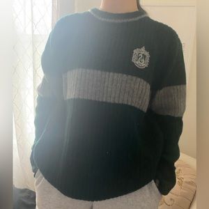 harry potter slytherin quidditch sweater